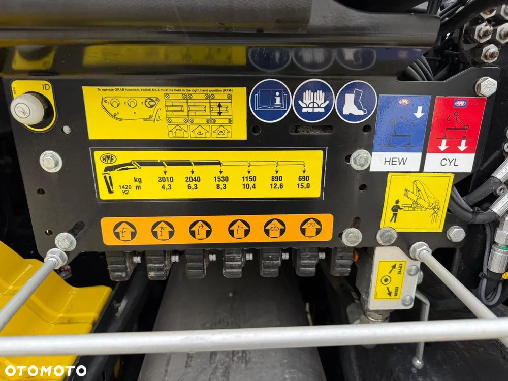 MAN MAN TGS TGX 26.360 E5 laweta uniwersalna 10 m + Dźwig HDS HMF 1420 K2 / platforma do przewozu kontenerów / pomoc drogowa / platforma / kran krane dzwig hds żuraw - 10