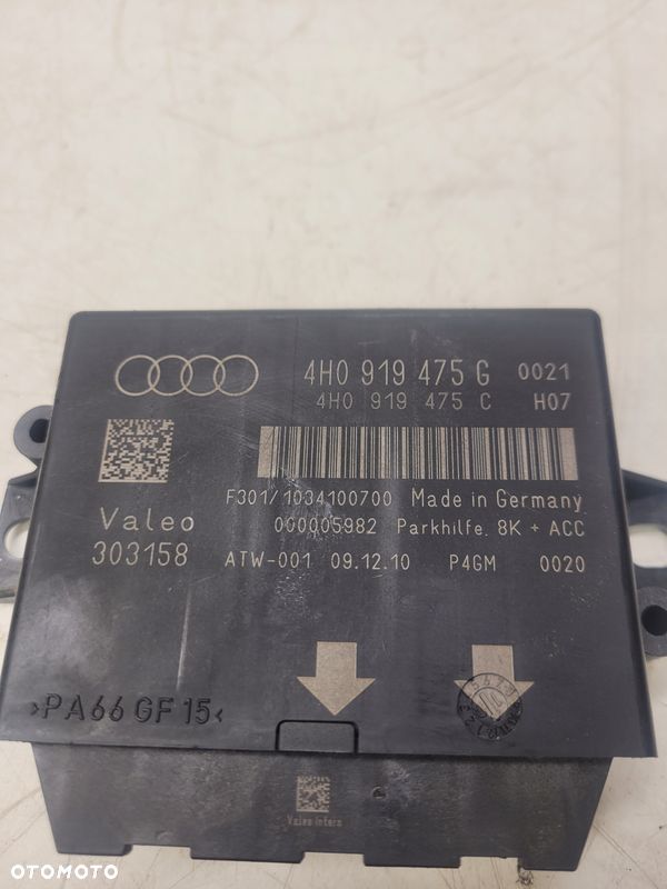 STEROWNIK PDC PARKTRONIK AUDI A6 C7 A7 4H0919475G - 3