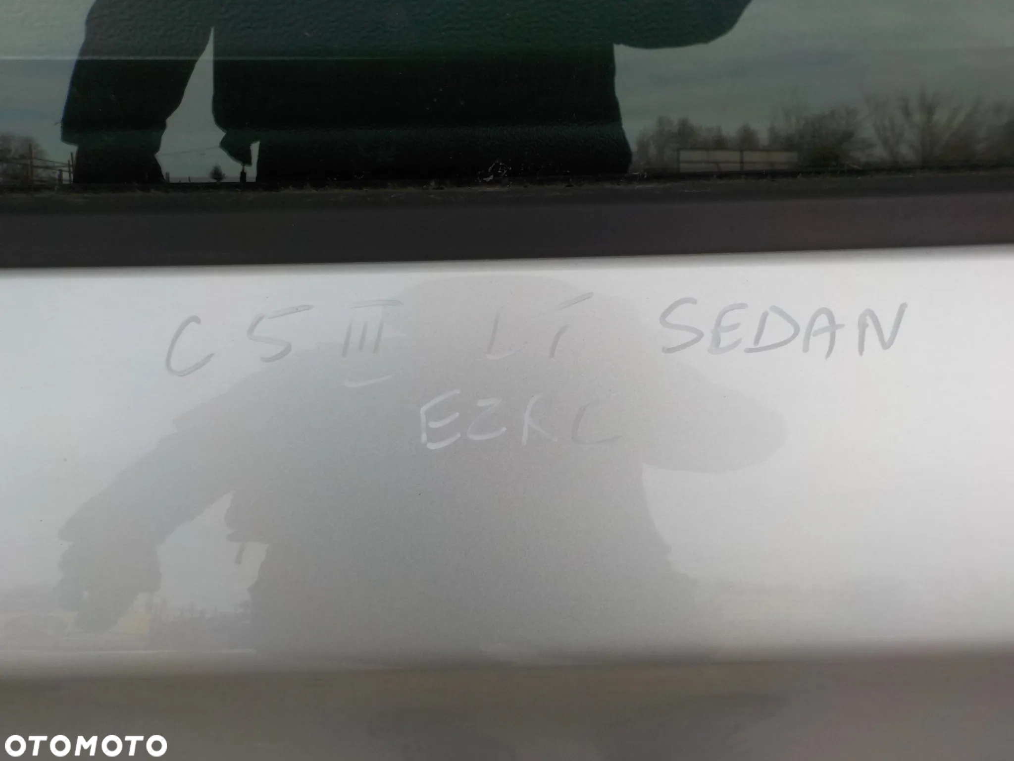 CITROEN C5 III  DRZWI LEWE TYŁ TYLNE KOLOR EZRC - 2