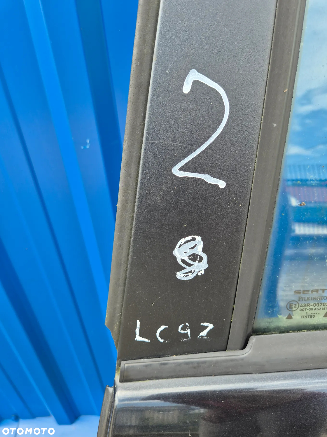 DRZWI TYŁ LEWY LEWE SEAT LEON I ( 1 ) | SEAT TOLEDO II ( 2 ) LC9Z CZARNE - 23