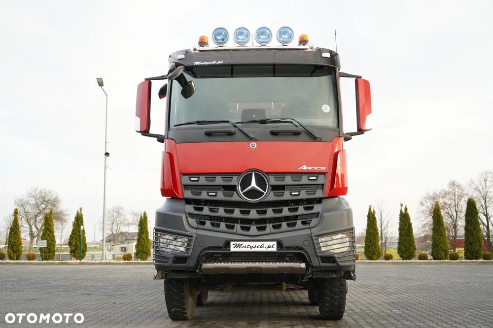 Mercedes-Benz AROCS 4145 / 8x8 / WYWROTKA TYLNOZSYPOWA / KH KIPPER  / MANUAL /  EURO 6 - 12