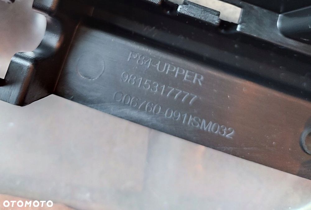 NOWA Atrapa wspornik grill 9815317777 Peugeot 3008 5008 II - 2