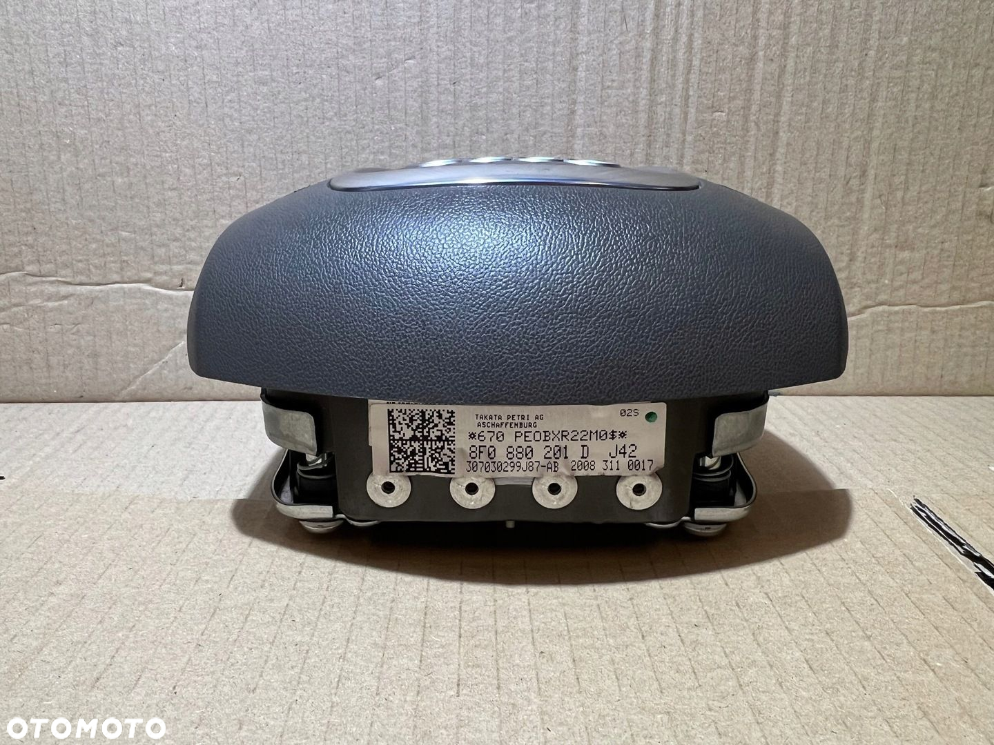 AUDI A5 8T A4 B8 PODUSZKA POWIETRZNA AIRBAG KIEROWCY 3RAM 8F0880201D - 5