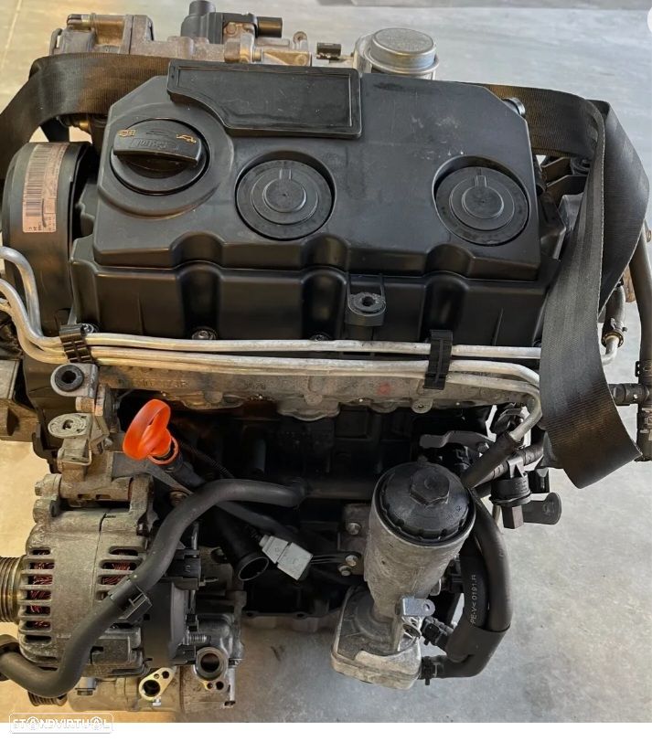 Motor Volkswagen Caddy Golf Jetta Passat Touran 1.9Tdi 105Cv Ref.BLS - 1