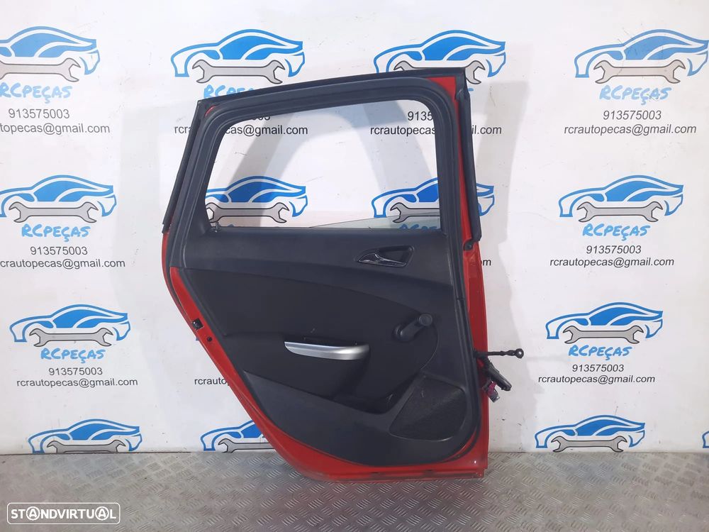 .PORTA TRASEIRA TRÁS ESQUERDA OPEL ASTRA J P10 13285610 FECHO ELEVADOR MOTOR PUXADOR VIDRO - 3