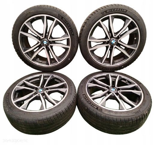 BMW X1 F48 KOŁA FELGI ALUMINIOWE 18 CALI OPONY LETNIE 225/50R18 - 1