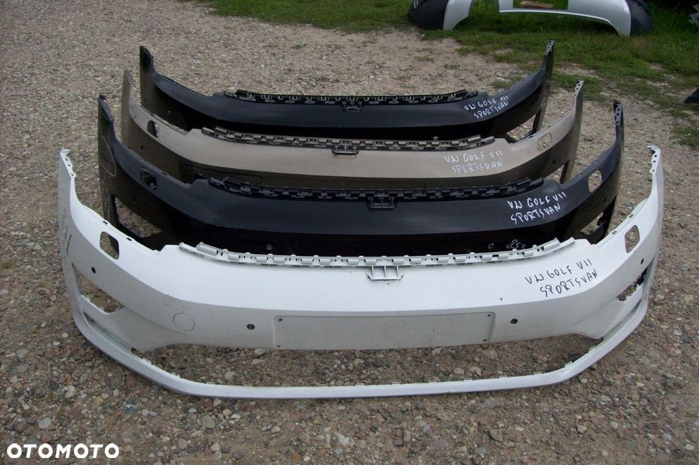 ZDERZAK PRZEDNI VW GOLF VII/SPORTSVAN/4XPDC/SPRYSKI - 1