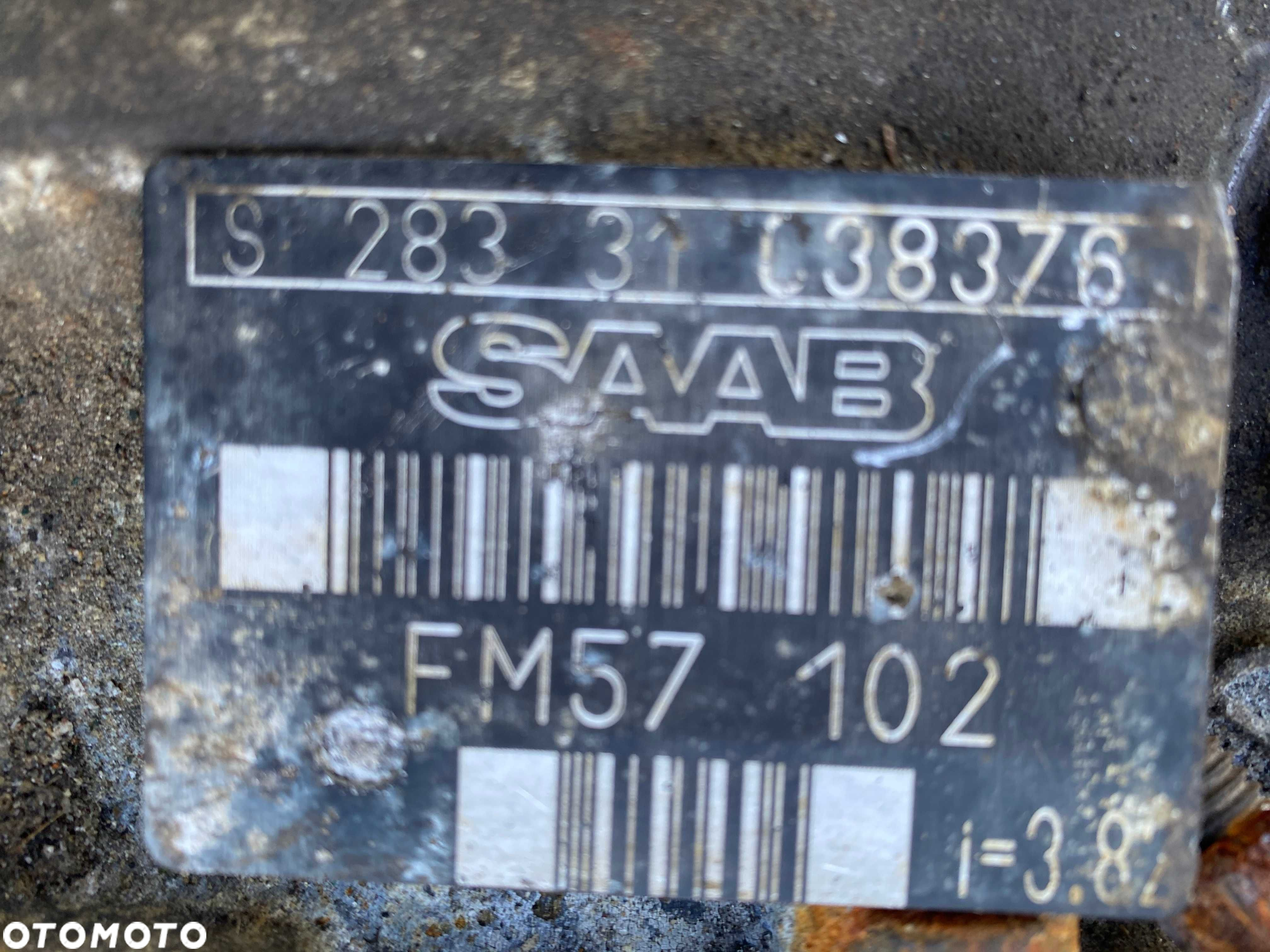 Saab 93 9-3 2.0T 2,0 t turbo Skrzynia biegów FM57102 - 2