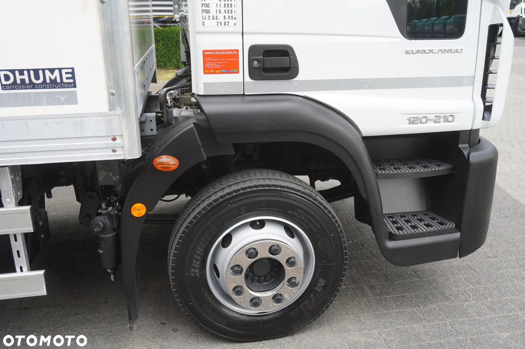 Iveco urocargo 12.210 / Kontener 18 EPAL / 130 tys. km! / Winda Dhollandia 1500 kg - 16