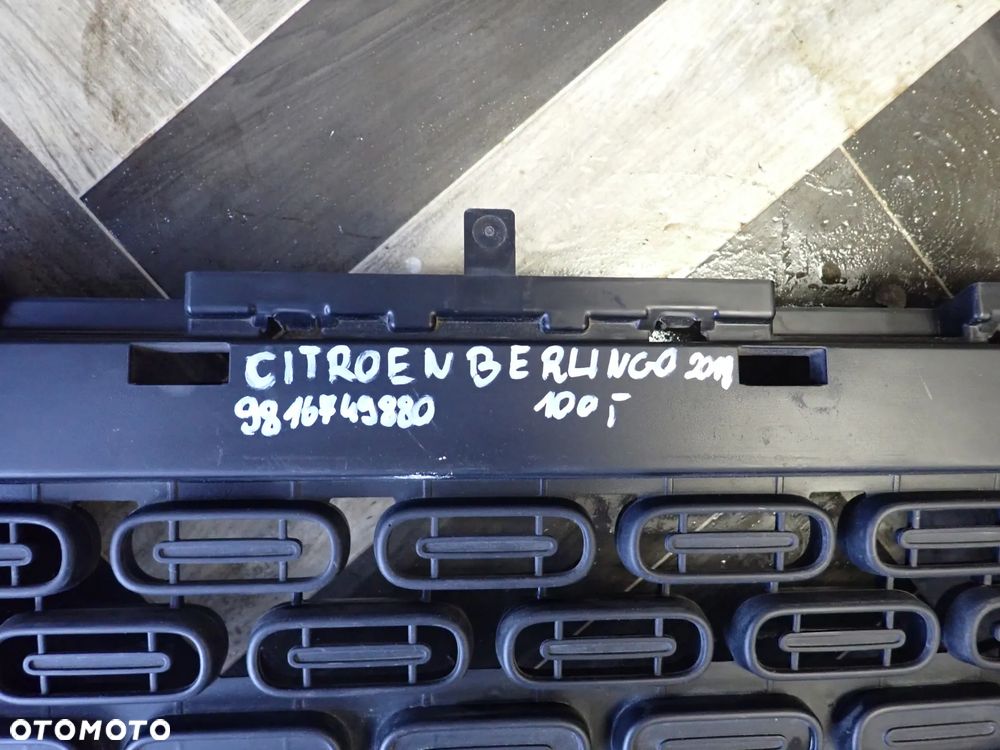 CITROEN BERLINGO III KRATKA ZDERZAKA PRZÓD 9816749880 - 2