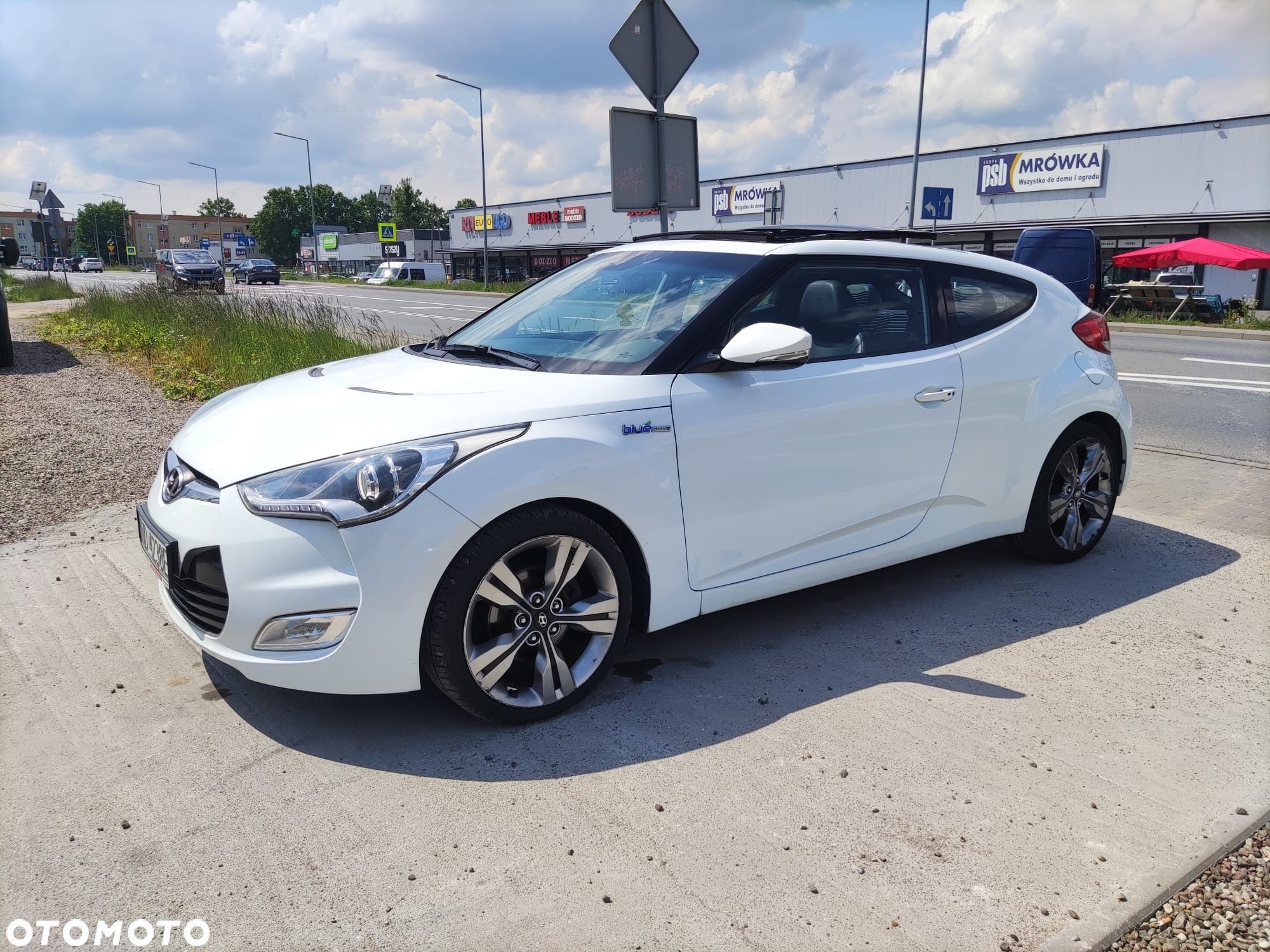 Hyundai Veloster 1.6 blue Premium - 1