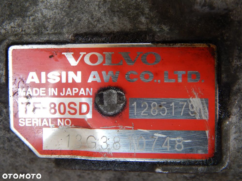 Skrzynia biegów automat 2.0 D3 2.4 D5 s80 v60 V70 XC60 v40 06-17 P1285179 Łuków części - 8