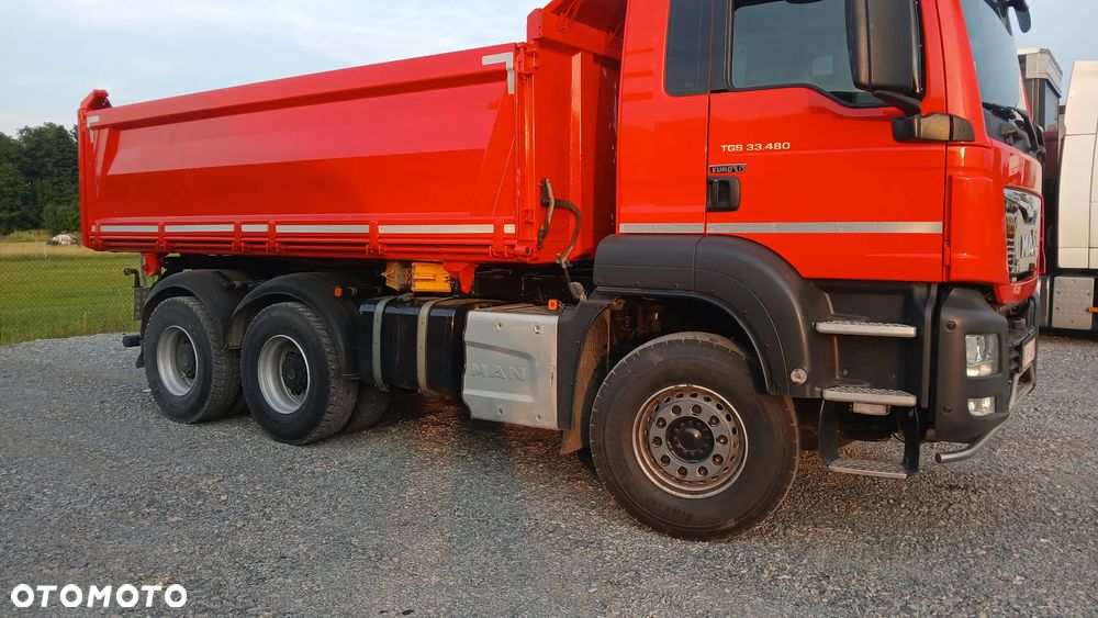 MAN TGS 33.440 33.480 6X4 WYWROTKA MEILLER KIPPER HYDROBURTA  INTARDER - 5