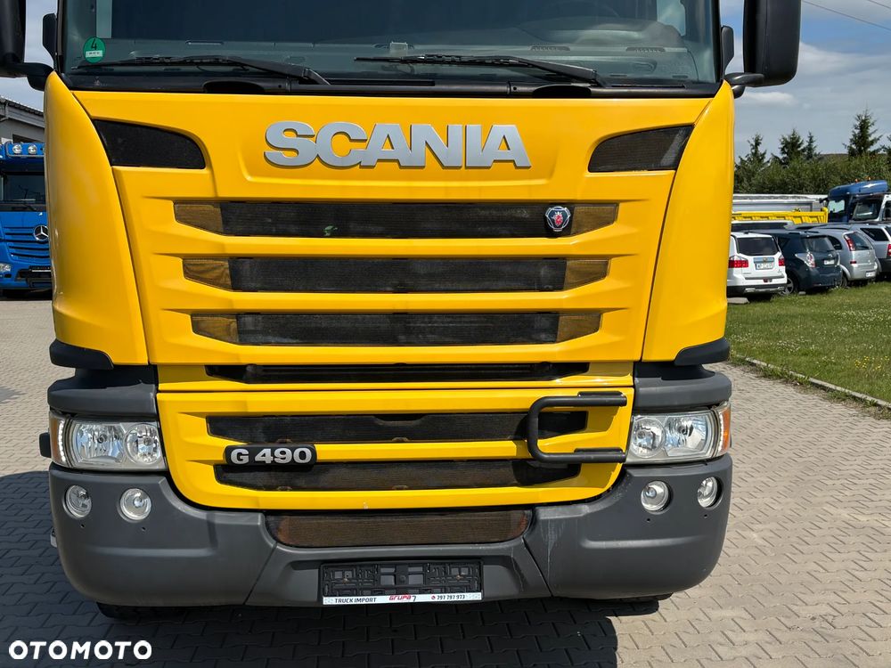 Scania Scania G490  4x4 stały napęd na wał, EURO 6, skrzynia redukcyjna , biegi terenowe , hydraulika do wywrotu, z Niemiec (G410 , G450) - 7