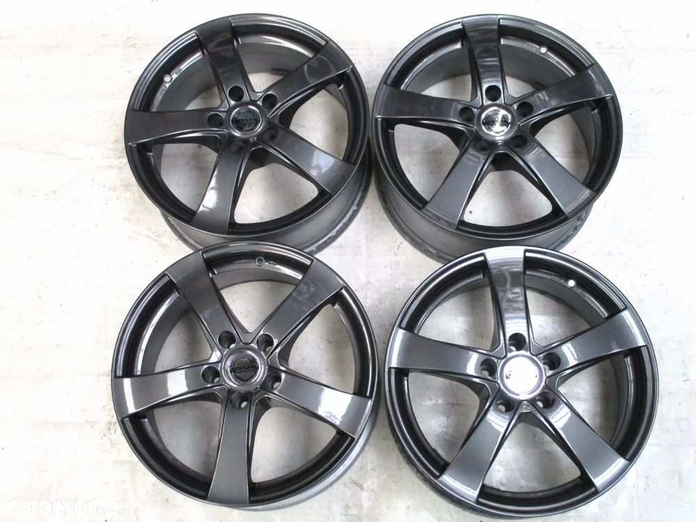 FELGI ALUMINIOWE 17 NISSAN JUKE LEAF PRIMERA P12 QASHQAI QASHQAI+II   X-TRAIL PULSAR ET38 - 1