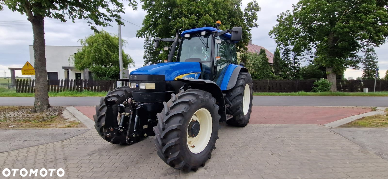 New Holland TM140 Import Oryginał Pierwszy właściciel Tuz Perfekcyjnie zadbany - 2