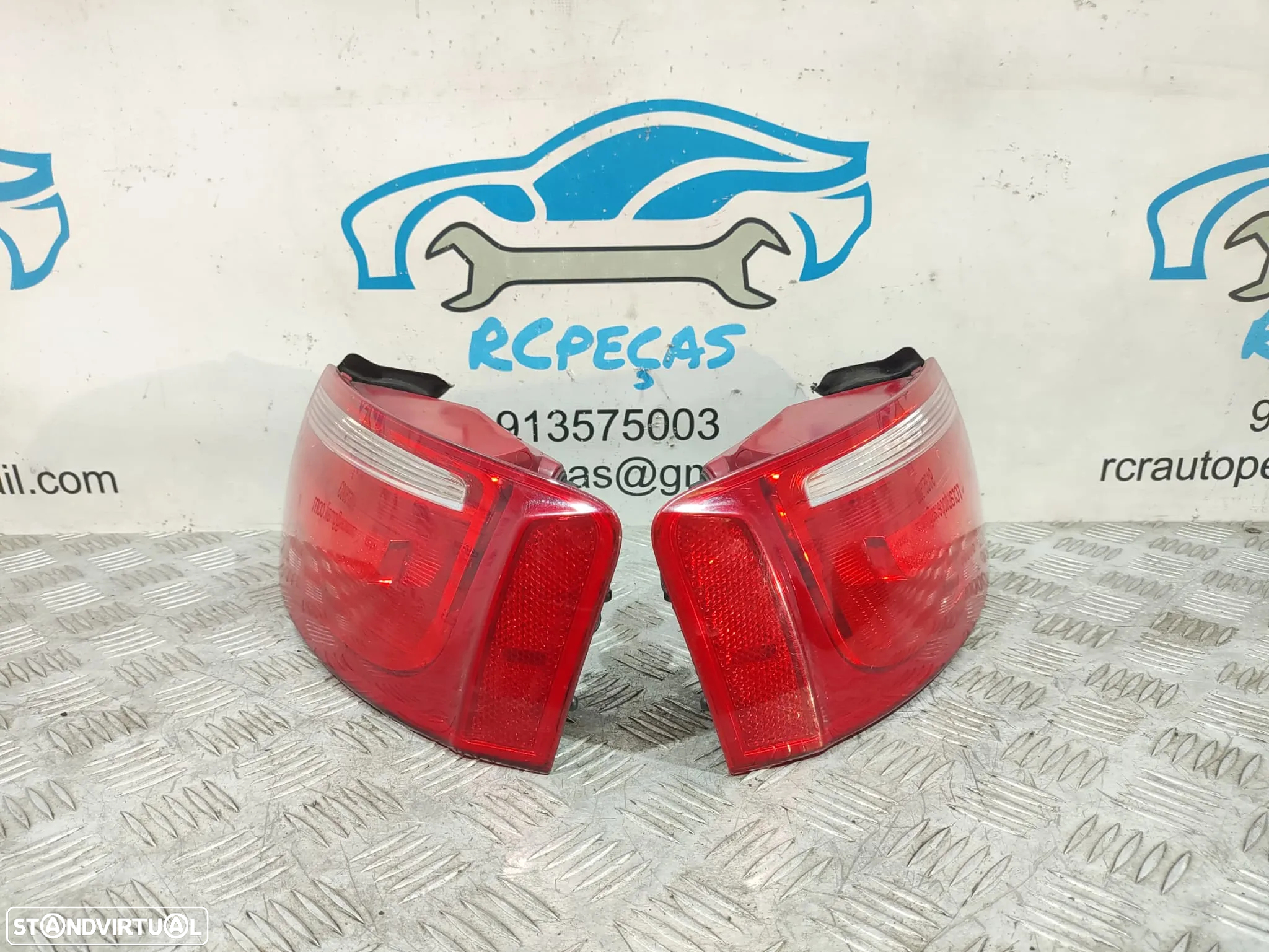 Conjunto Farolins Audi A5 8T 8T0945095 8T0945096 - 12