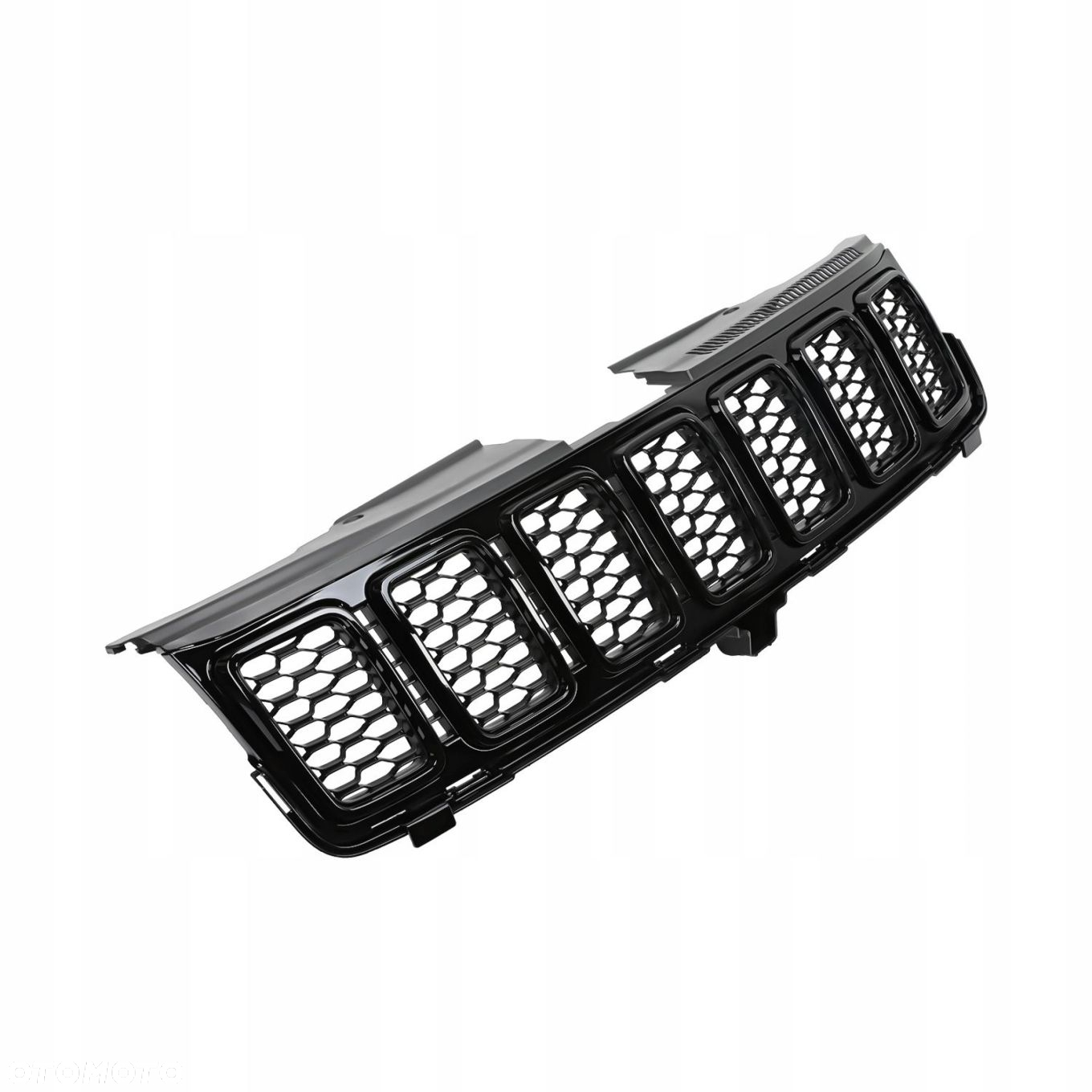 KOMPLETNA atrapa grill zderzaka Jeep GRAND CHEROKEE WK2 czarny połysk 17+ - 2