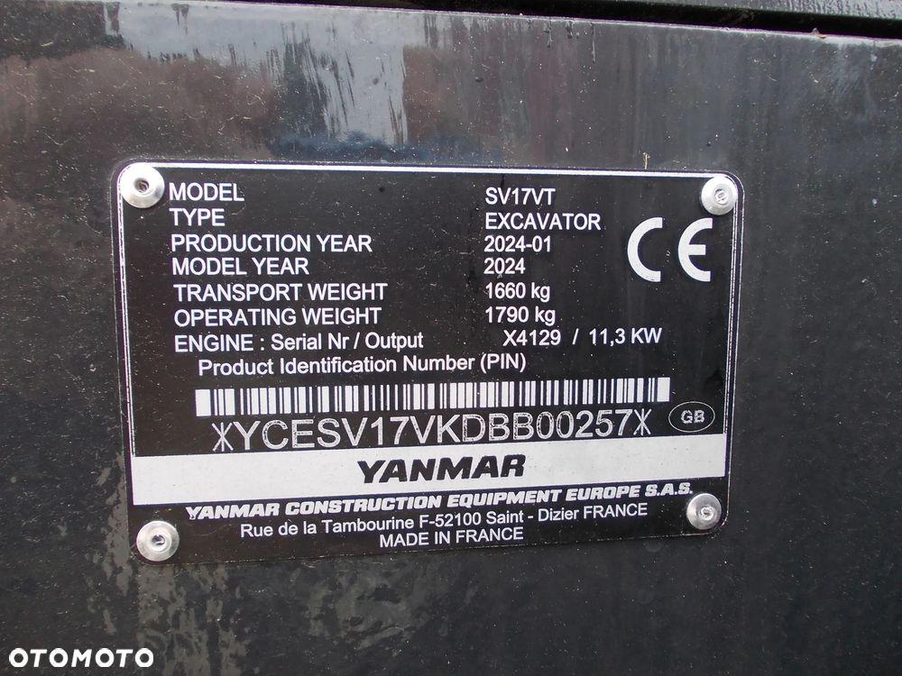 Yanmar SV17 VT STYLE PLUS - 4