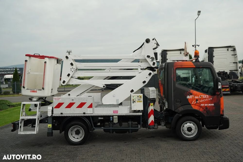 Nissan CABSTAR / ZWYŻKA 16,3 METRÓW / FRANCE ELEVATEUR /  BLIŹNIAK / UDŹWIG - 200 kg / 4 PODPORY / - 13