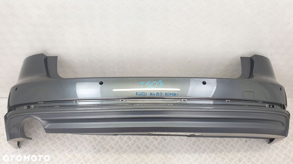audi a4 b9 8w9 kombi avant zderzak tył tylny - 1