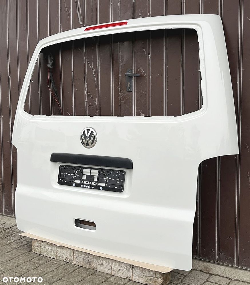 KLAPA TYLNA POKRYWA LB9A R902 BIAŁA TYŁ VW T5 LIFT CARAVELLE MULTIVAN TRANSPORTER - 3