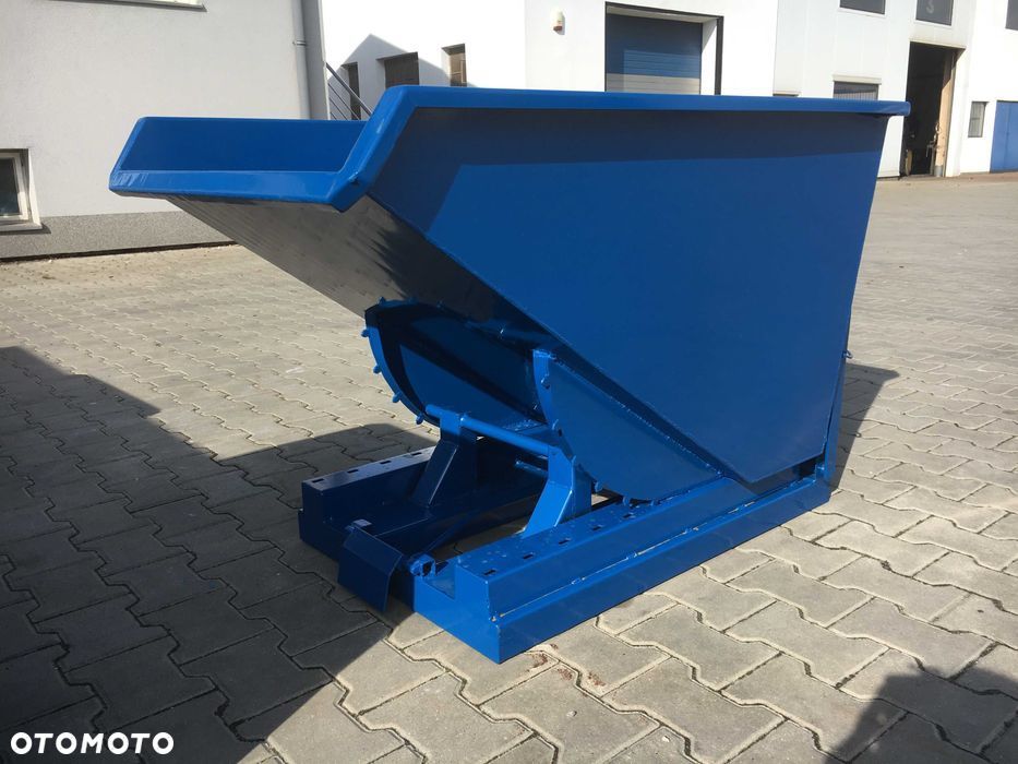 Solidna Koleba Samowyładowcza NTK 1100L-Na Lekkie Odpady KONTENER - 2
