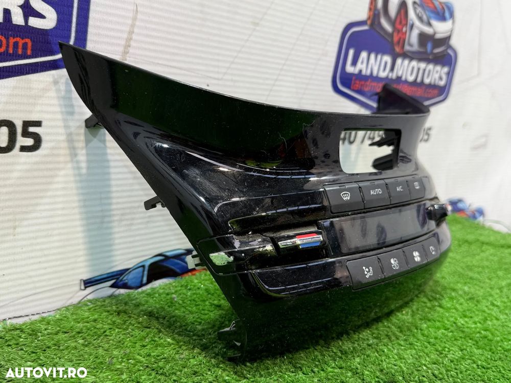 PANOU CENTRAL COMANDA CLIMA PEUGEOT 208 1.6 DIESEL 2012 COD OEM 96722471TX 96722471EY 96722471XU 2012-2019 - 4