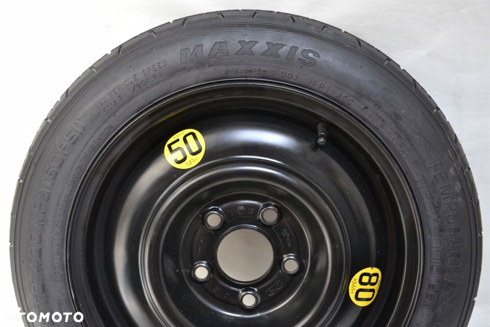 KOŁO DOJAZDOWE R15 HYUNDAI ELANTRA VI VII ZESTAW -30 - 2