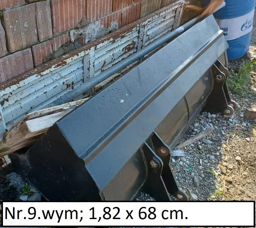 CHWYTAK CZERPAK Złomu  Gruzu Gałęzi Koparka HDS PALFINGER IVECO DAILY - 8