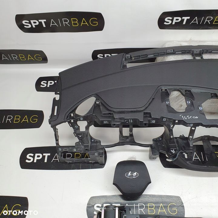 HYUNDAI TUCSON DESKA ROZDZIELCZA KONSOLA KOKPIT PULPIT PODUSZKI AIRBAG AIR BAG PASY KIT SET - 2