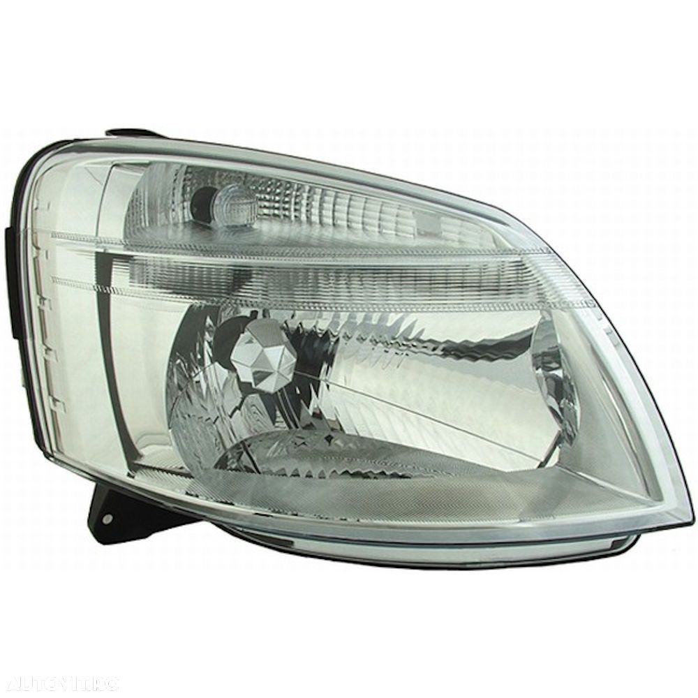 Far Peugeot Partner, 11.2002-03.2008, Citreon Berlingo 11.2002-02.2008, stanga/dreapta, electric, tip bec H4, cu motoras, Best Auto Vest - 1