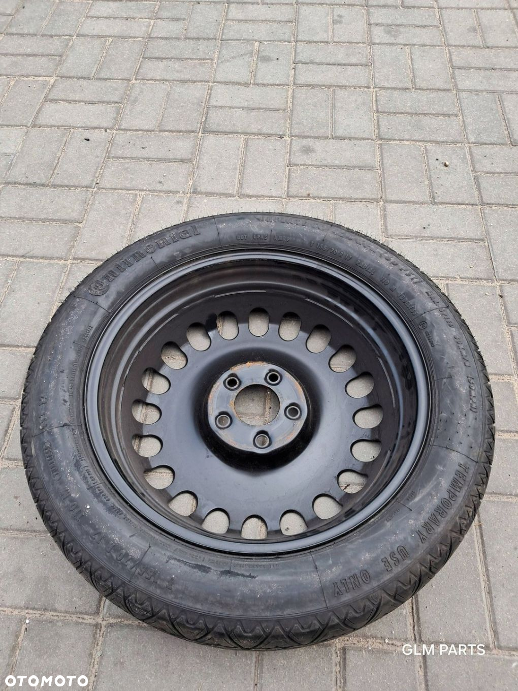 Mercedes V klasa W447 Koło zapasowe 155/70R17 dojazdówka 2194000002 - 6