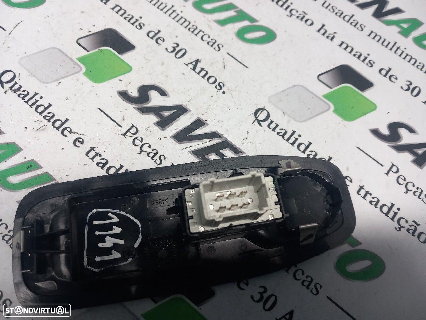 Botão / Botões / Comutador Vidro Dto Peugeot 208 I (Ca_, Cc_) - 3