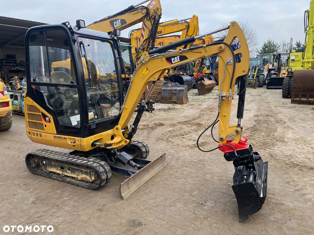 Caterpillar CAT 301.7D, 2018 ROK, 1760 MTH, Z NIEMIEC, DŁUŻSZY ZASIĘG, ROZSUWANE PODWOZIE, - 10