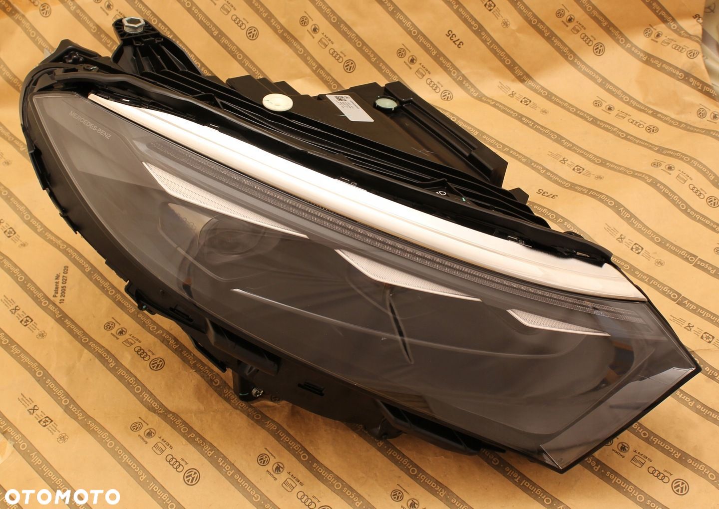 MERCEDES EQS W296 X296 SUV 22 LAMPA PRZÓD FULL LED DIGITAL LIGHT - 1