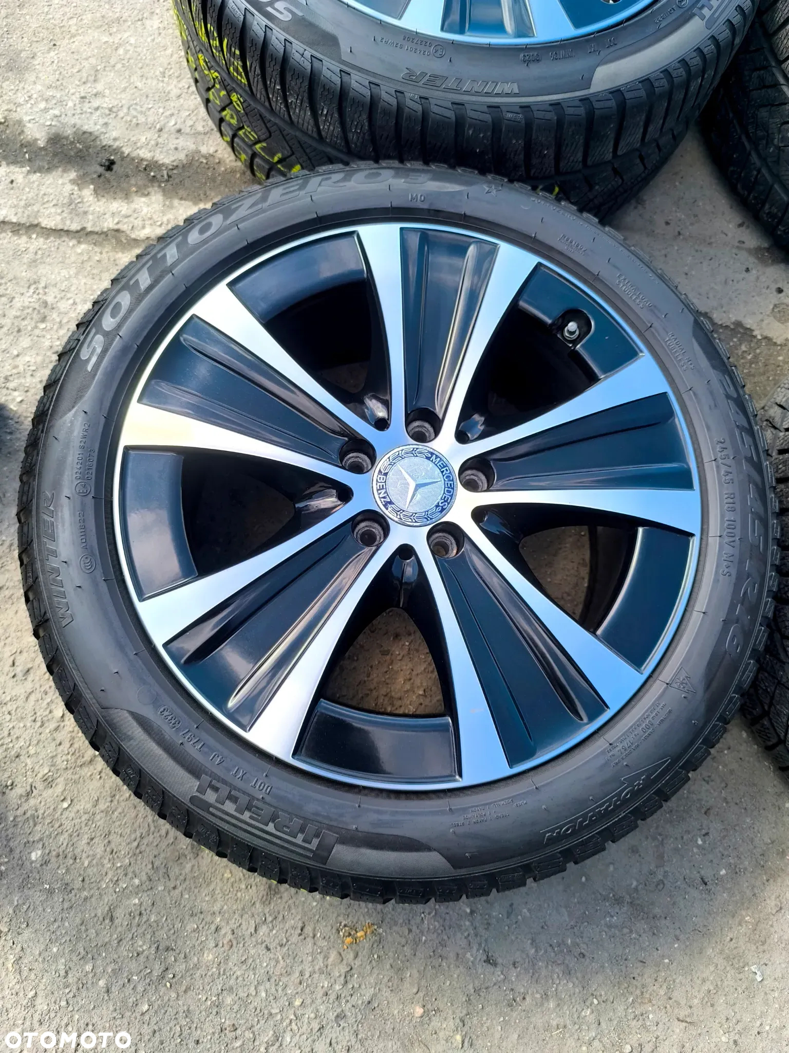 5x112 Alufelgi Felgi Aluminiowe 18 Koła Zimowe Zima MERCEDES E KLASA W212 W213 C W204 C238 A238 6,5mm 23r. Legnica ALU-RAD 245/45 275/40 - 6