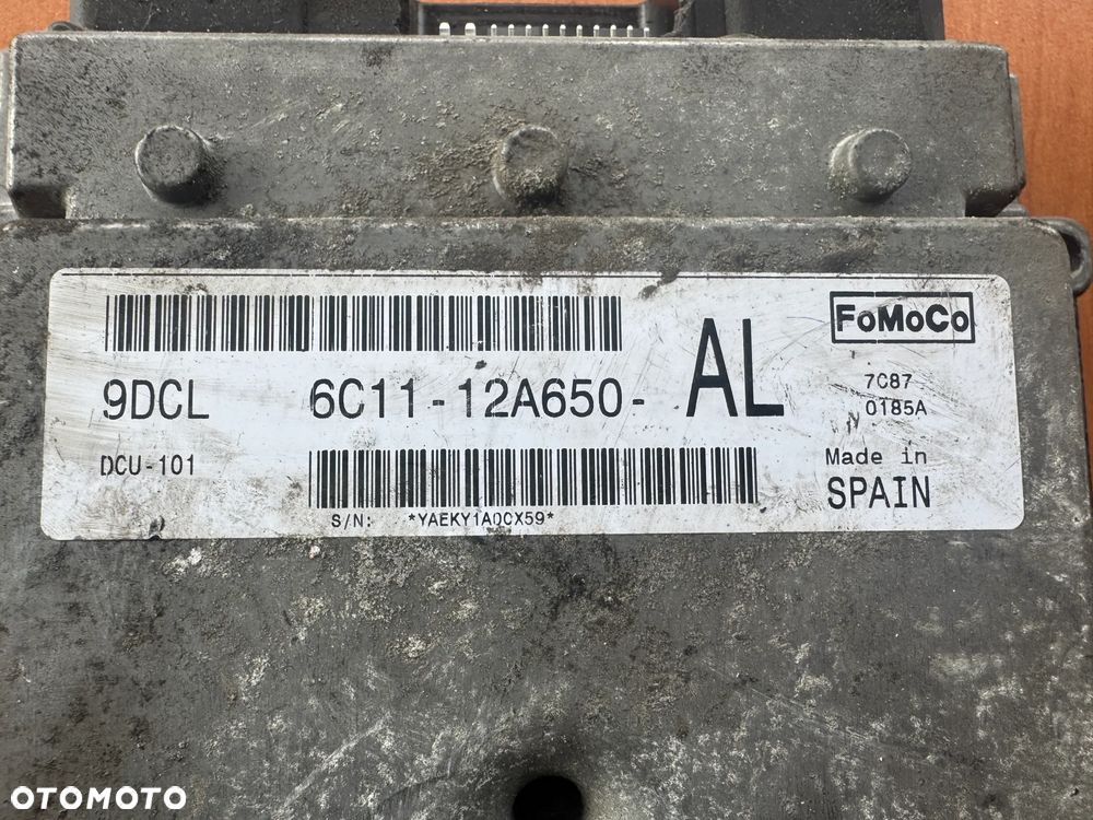 STEROWNIK SILNIKA KOMPUTER FORD TRANSIT MK7 2.2 TDCI 6C11-12A650-AL - 2