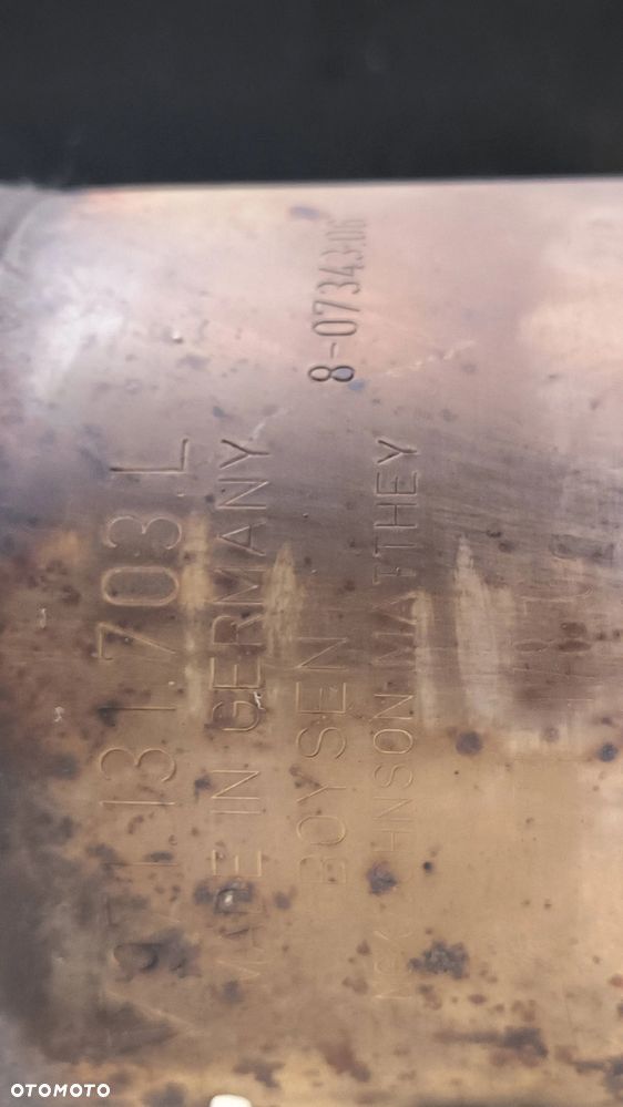 Lewy 971131703K/prawy 971131703L Filtr cząstek stałych Katalizator DPF - 2