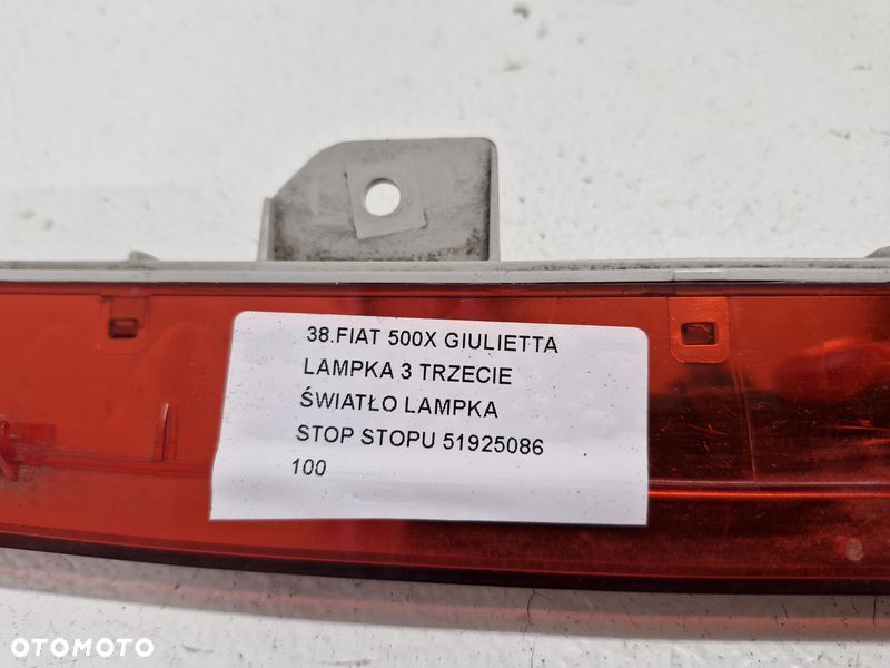 fiat 500x 500 x giulietta trzecie 3 światło stopu lampka 51925086 - 7