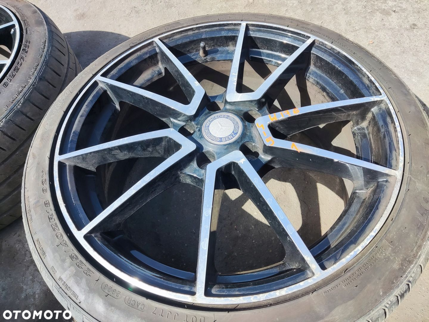 MERCEDES A KLASA W176 FELGI ALUMINIOWE 18 KOMPLET - 3