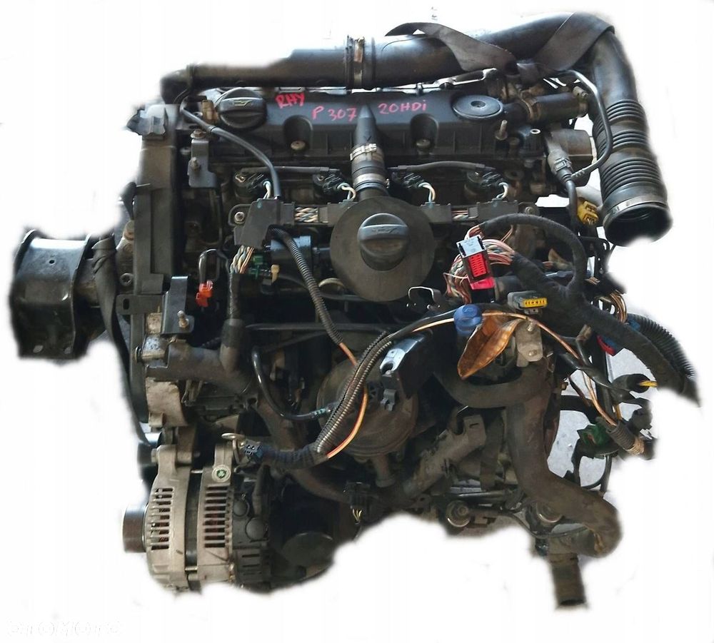 PEUGEOT 307 2.0 HDI SILNIK KOMPLETNY RHY - 1