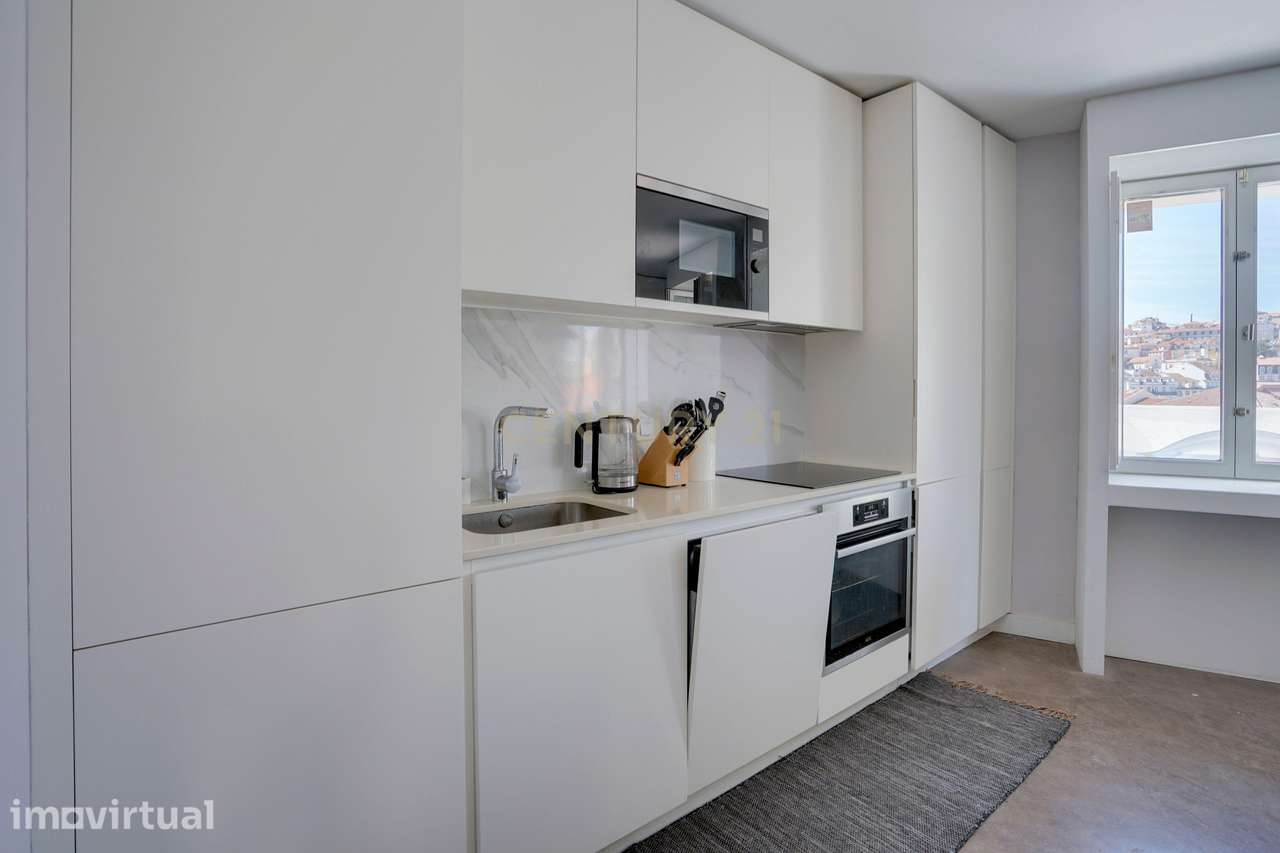 Apartamento T1 com Varanda e Vista Panorâmica em Lisboa - Grande imagem: 5/22