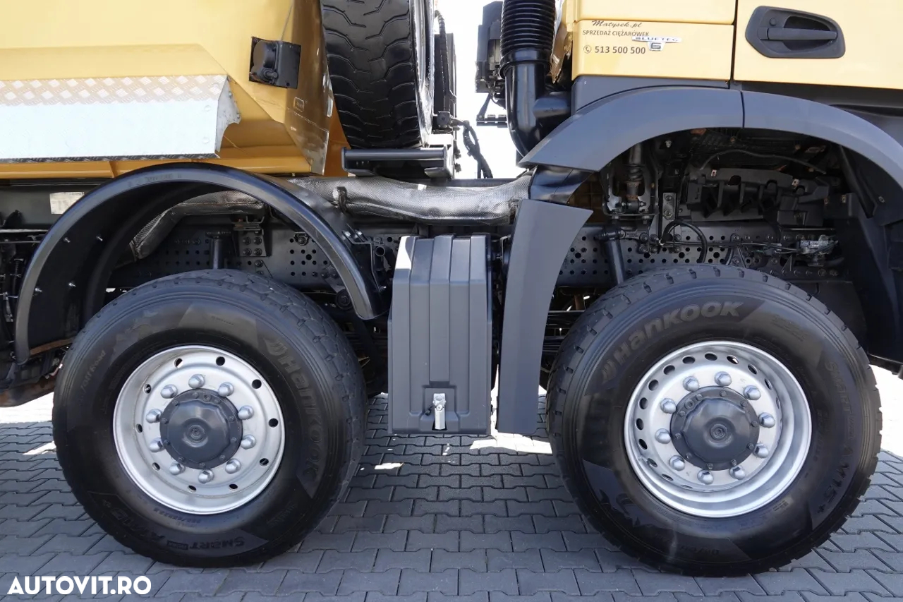Mercedes-Benz AROCS 4145 / 8x8 / TIPPER SPATE / KH KIPPER / EURO 6 - 21