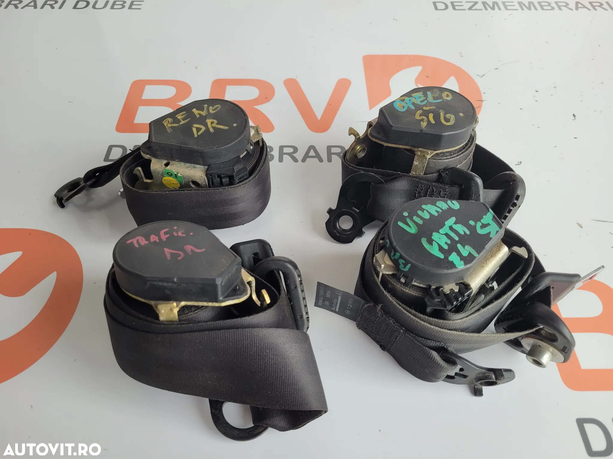 Centura siguranta pentru Renault Trafic / Opel Vivaro / Nissan Primastar Euro 3 / 4 / 5 (2003-2014) - 2