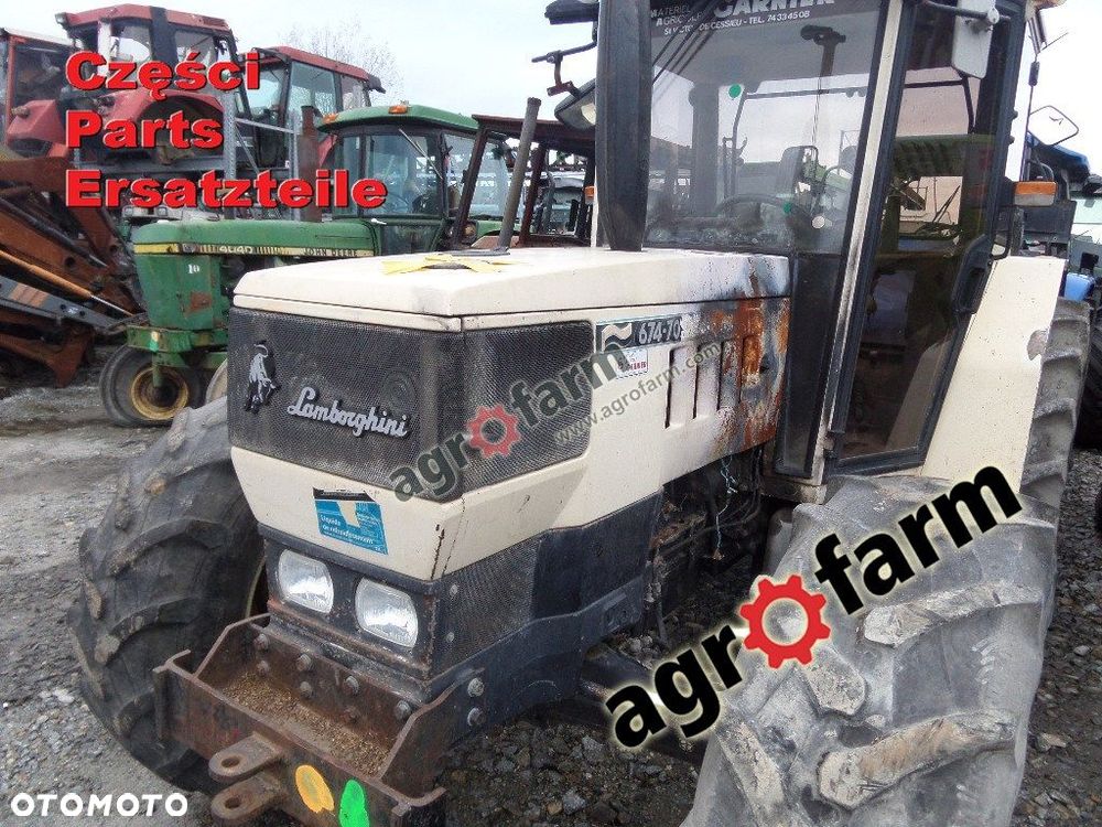 Lamborghini 674-70 części, skrzynia biegów, kabina - 3