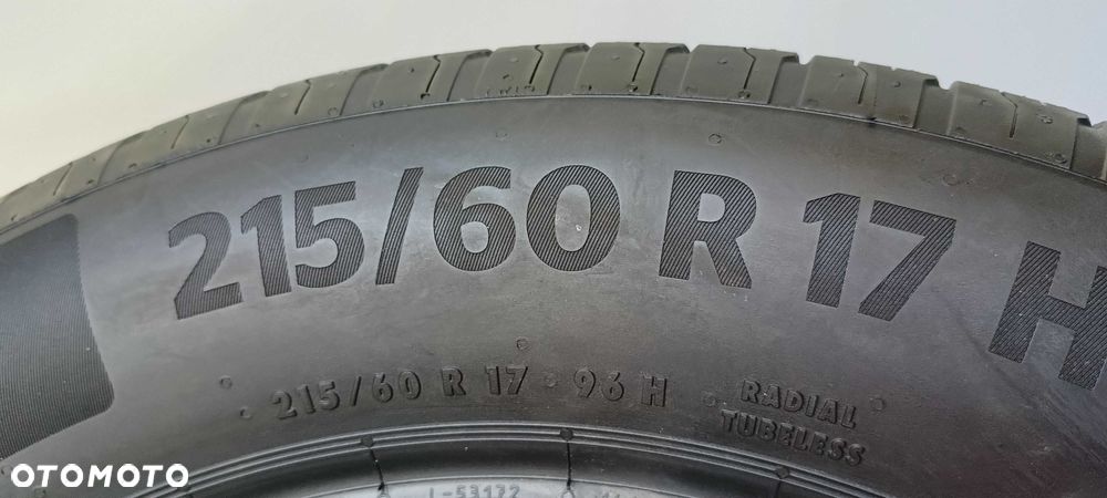 4X 215/60R17 96H Continental Eco Contact 6 210H1 - 5