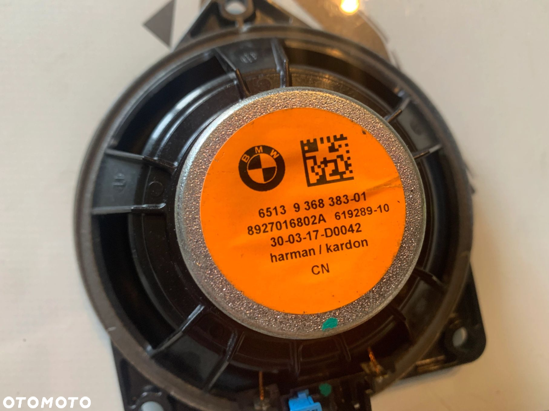 GŁOŚNIKI PÓŁKI TYLNEJ HARMAN BMW F36 F10 F11 F06 F12 F13 9368383 9184795 - 5