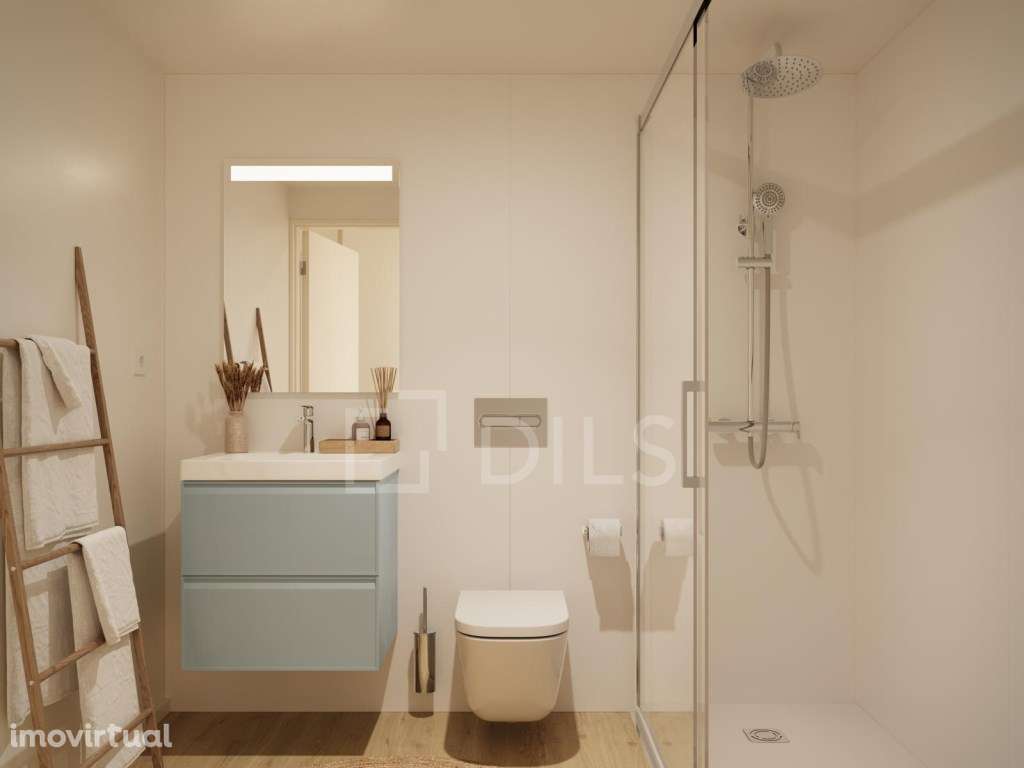 Apartamento T2 com varanda e estacionamento na Quinta da Moreira - Grande imagem: 4/40