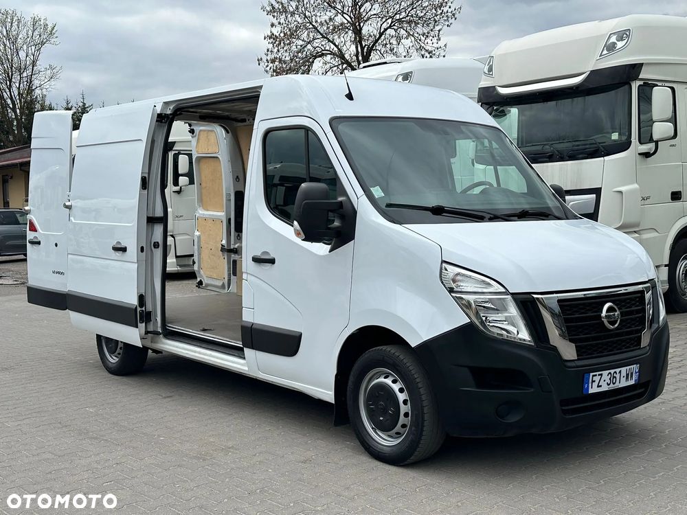 Nissan NV400/2.3 150KM/2021R/L2H2/BLASZAK/ZAMKI ANTYWŁAMANIOWE/HAK/CZUJNIKI PARKOWANIA/ŁAD: 1450KG/RENAULT MASTER - 8